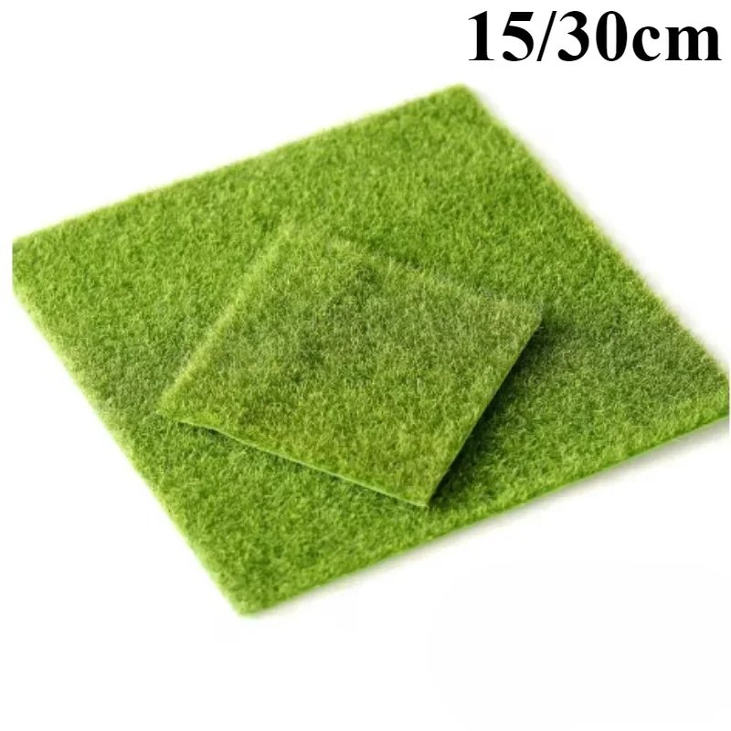 main_images__1 Mini artificial grass terrarium with PVC fake moss for DIY micro landscape